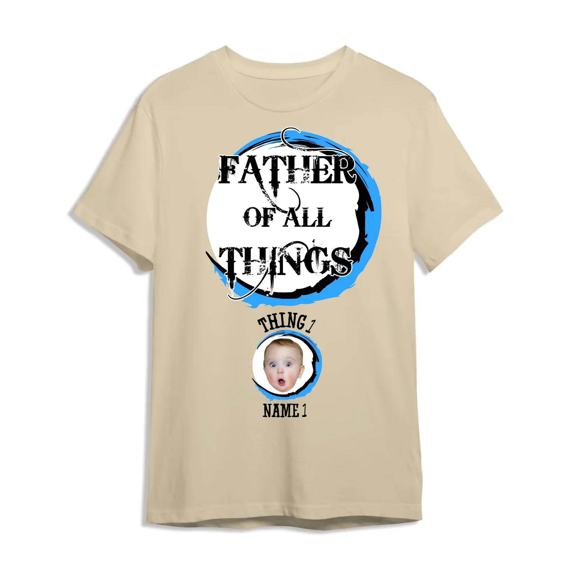 Personalized Father Of All The Things, Custom Kid's Photo And Name - Custom Choo