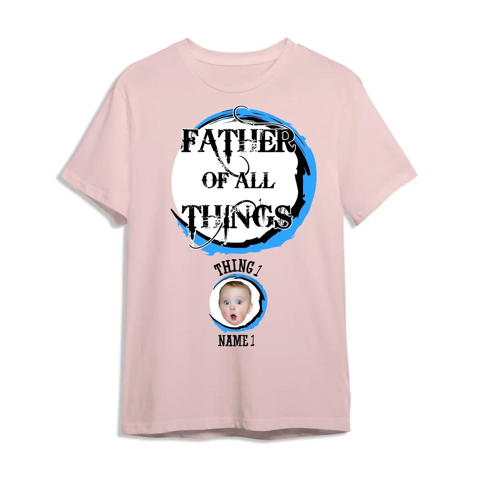 Personalized Father Of All The Things, Custom Kid's Photo And Name - Custom Choo