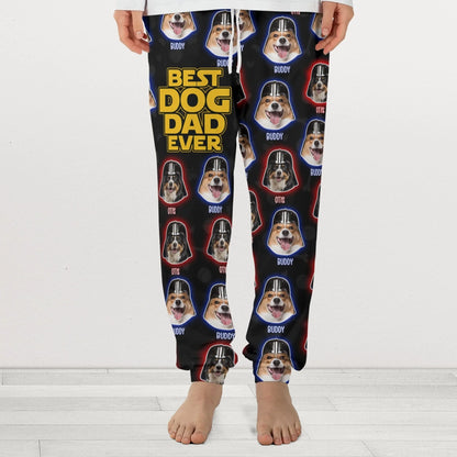 Best Dog Dad Ever, Sweatpants gift for Dad, Custom Choo