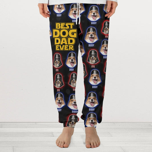 Best Dog Dad Ever, Sweatpants gift for Dad, Custom Choo
