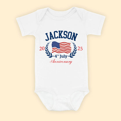 Personalized Family Reunion Shirt – 4th of July 2025 Custom Name Celebration Tee - Custom Choo