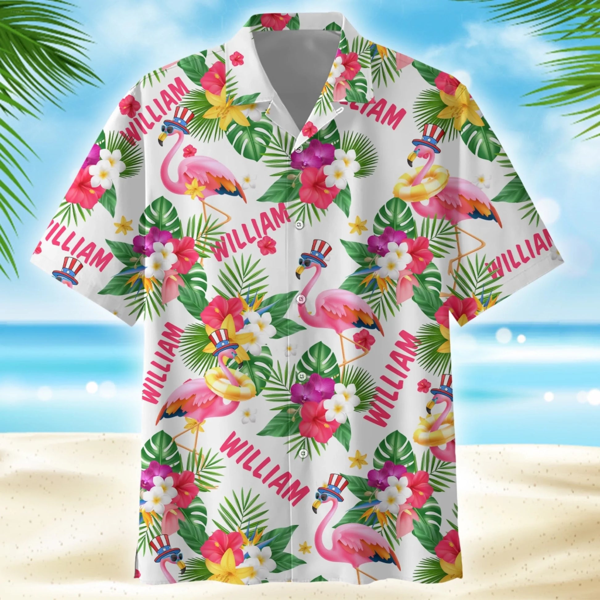 Family Trip Vacation - Custom Hawaiian Floral Shirt, Custom Choo