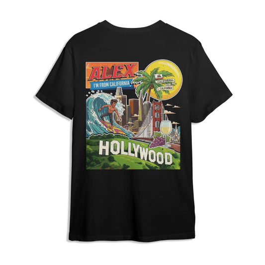 California Family Trip Shirt – Personalized with Names & State Pride - Custom Choo