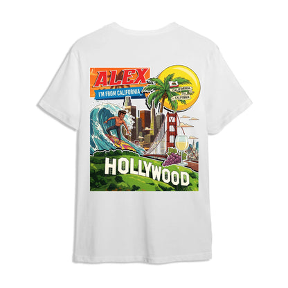 California Family Trip Shirt – Personalized with Names & State Pride - Custom Choo