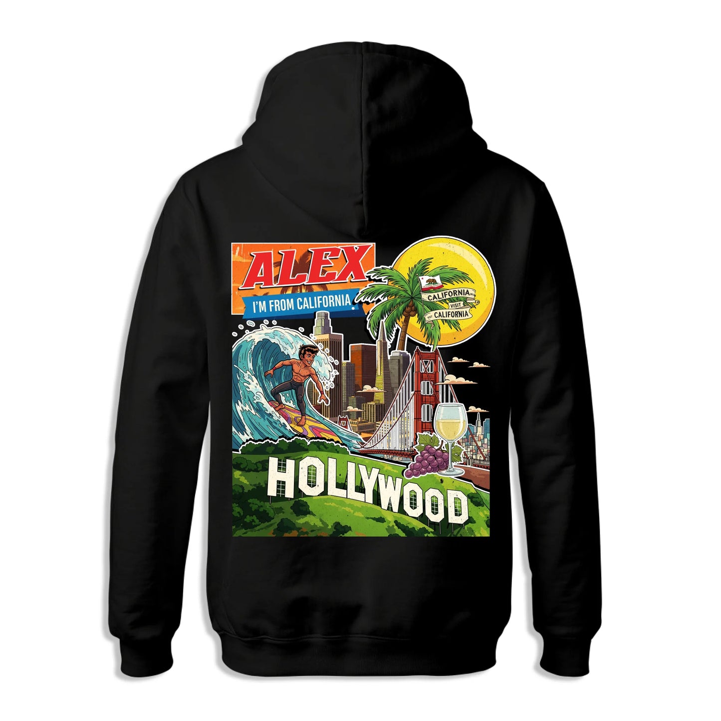 California Family Trip Shirt – Personalized with Names & State Pride - Custom Choo