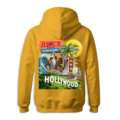 California Family Trip Shirt – Personalized with Names & State Pride - Custom Choo