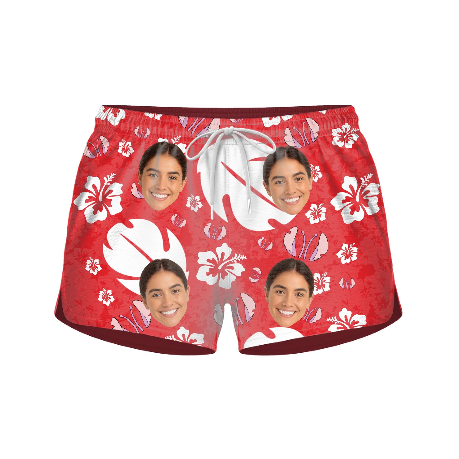 Custom Funny Face Couple for Women - Custom Photo Hawaiian Shirt - Custom Choo