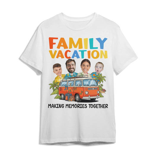 Family Vacation Memories – Personalized Photo Shirts - Custom Choo