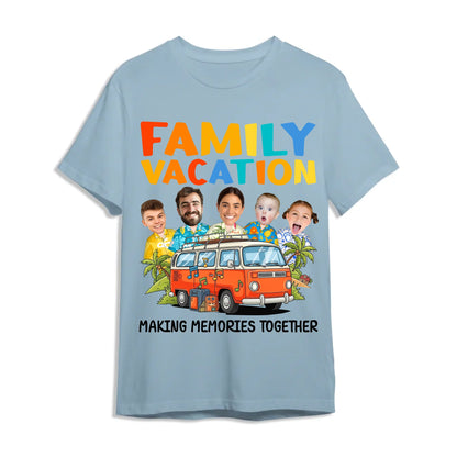 Family Vacation Memories – Personalized Photo Shirts - Custom Choo
