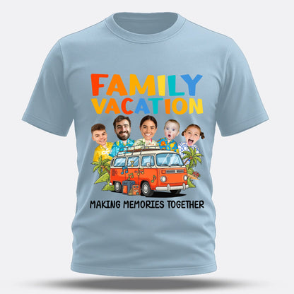 Family Vacation Memories – Personalized Photo Shirts - Custom Choo
