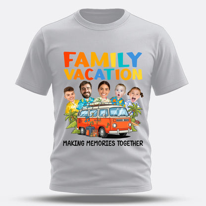 Family Vacation Memories – Personalized Photo Shirts - Custom Choo