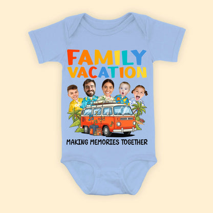 Family Vacation Memories – Personalized Photo Shirts - Custom Choo