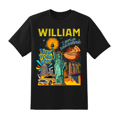 New York Family Trip Shirt – Personalized with Names & State Pride - Custom Choo