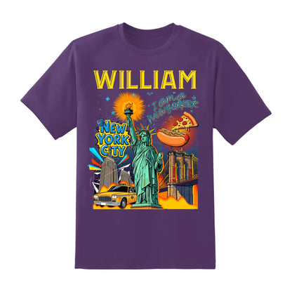 New York Family Trip Shirt – Personalized with Names & State Pride - Custom Choo