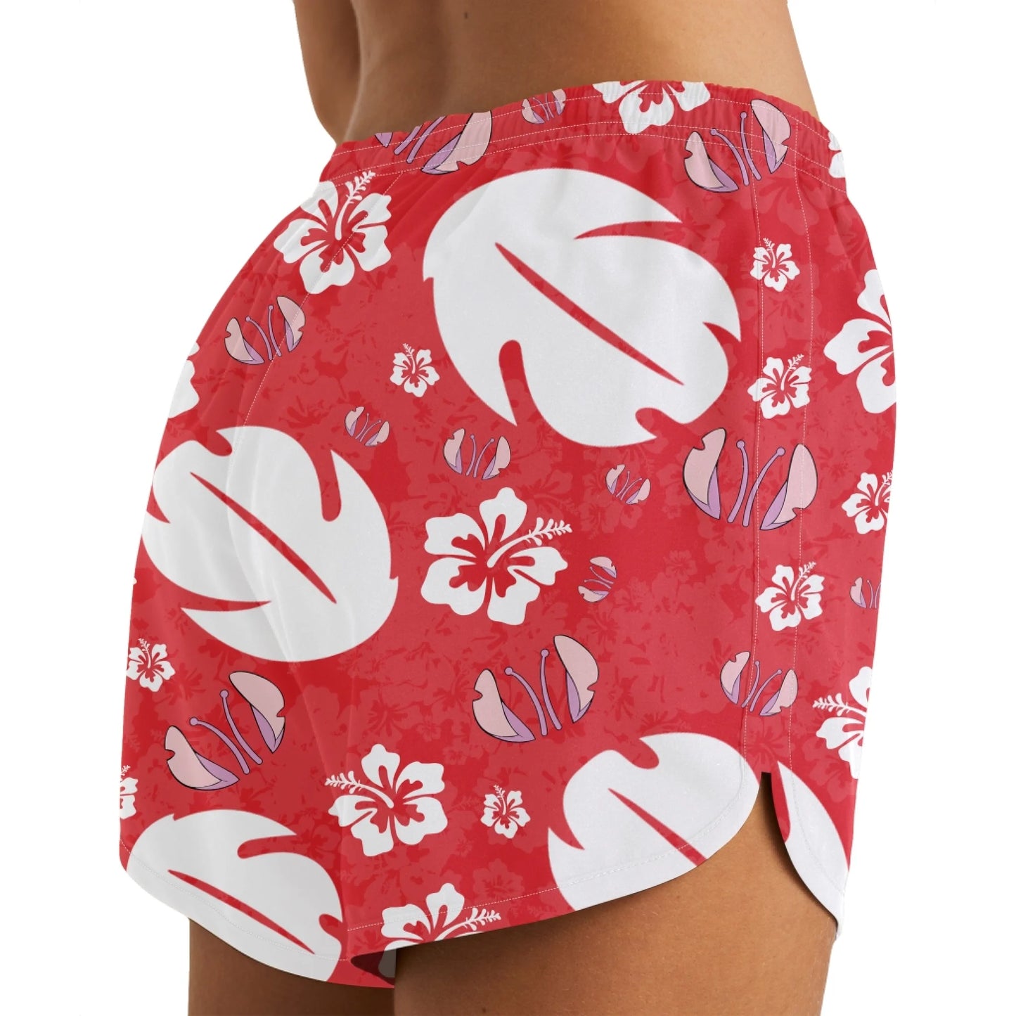 Personalized Couple Hawaiian Shorts – Funny Face Printed Shorts For Women, Custom Choo