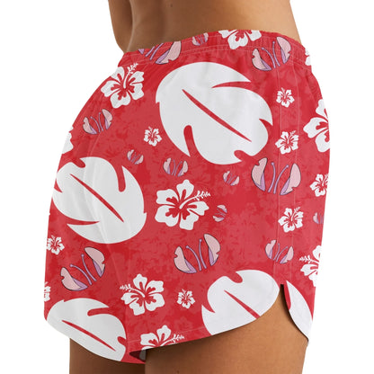 Personalized Couple Hawaiian Shorts – Funny Face Printed Shorts For Women, Custom Choo