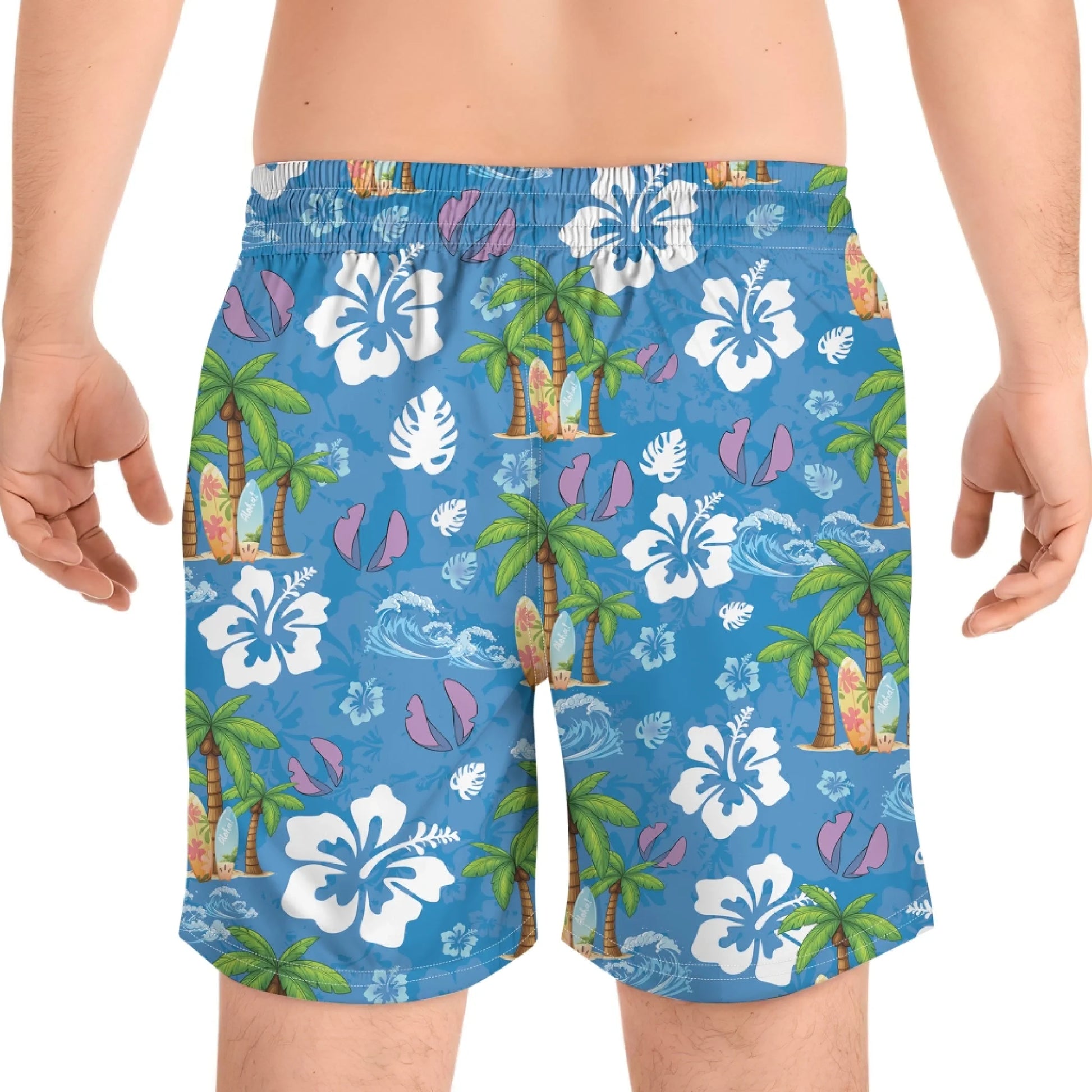 Personalized Couple Hawaiian Shorts – Funny Face Printed Shorts For Man, Custom Choo
