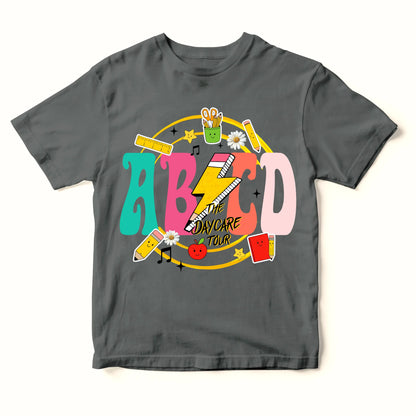 ABCD Daycare Tour Shirt – Back to School, Let’s Rock & Learn! - Custom Choo