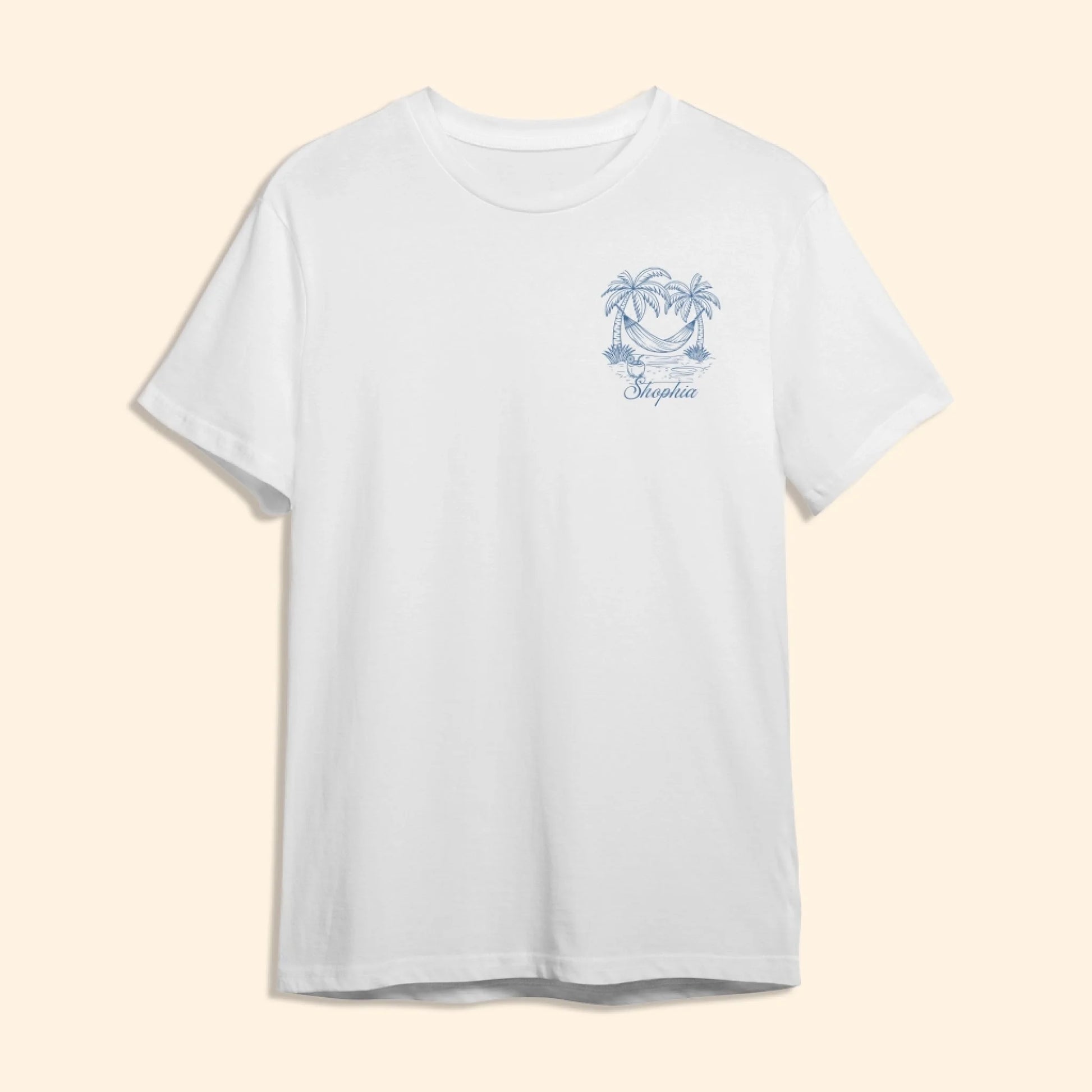 Making Memories Miami Beach - Personalized Name T-Shirt - Custom Choo