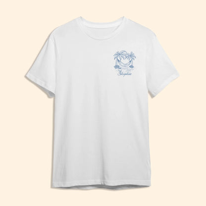 Making Memories Miami Beach - Personalized Name T-Shirt - Custom Choo