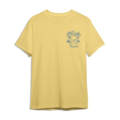 Making Memories Miami Beach - Personalized Name T-Shirt - Custom Choo