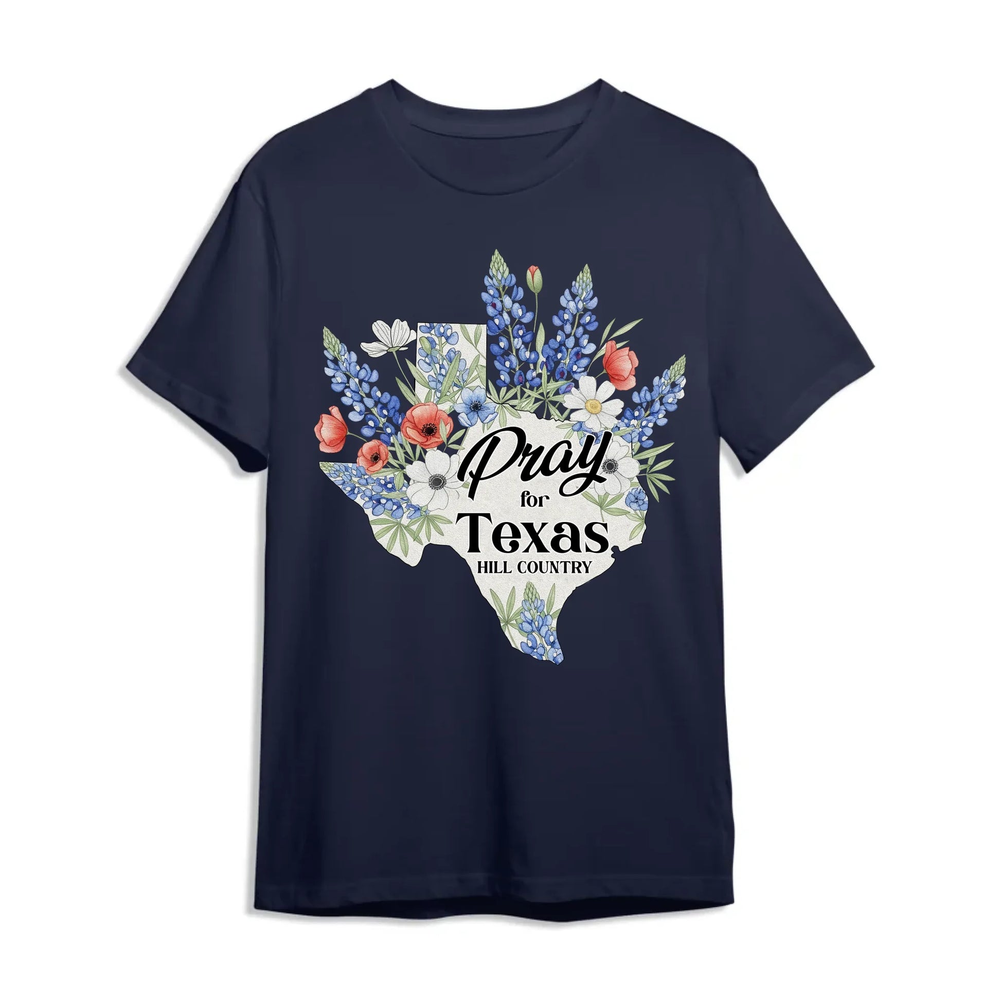 Pray For Texas Hill Country T-Shirt - Custom Choo