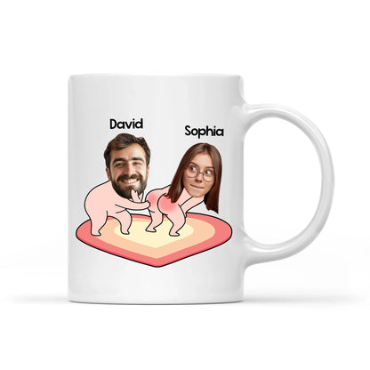I Just Want To Touch Your Butt - Personalized Mug, Custom Choo