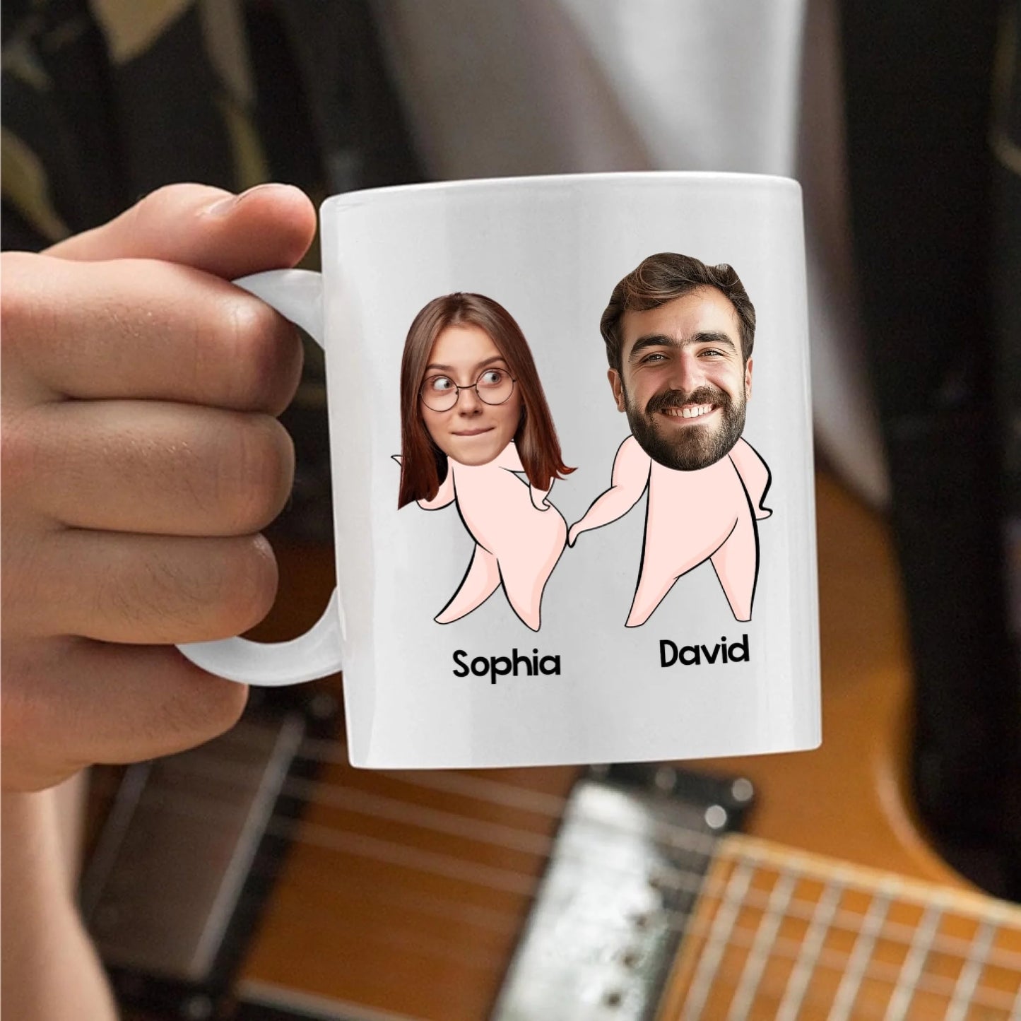 I Drore You And Love Every Part Of You - Personalized Mug, Custom Choo