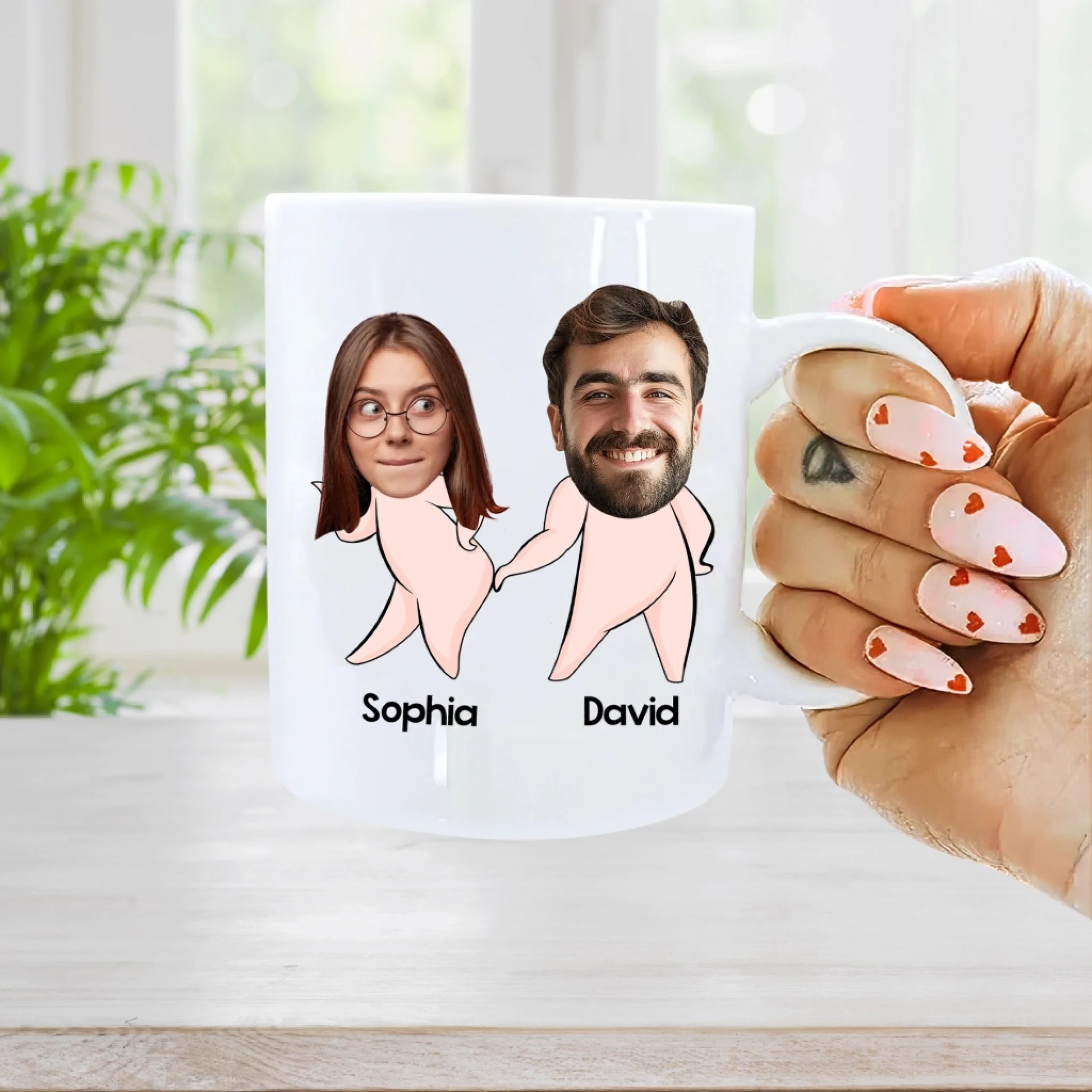 I Drore You And Love Every Part Of You - Personalized Mug, Custom Choo