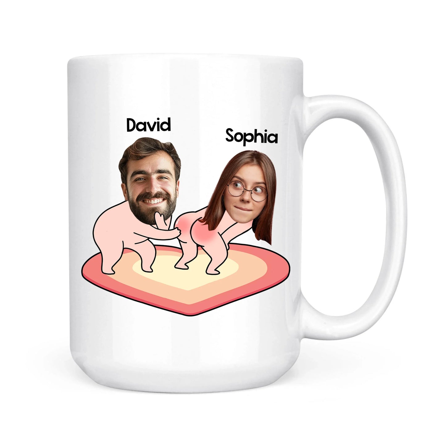 I Drore You And Love Every Part Of You - Personalized Mug, Custom Choo