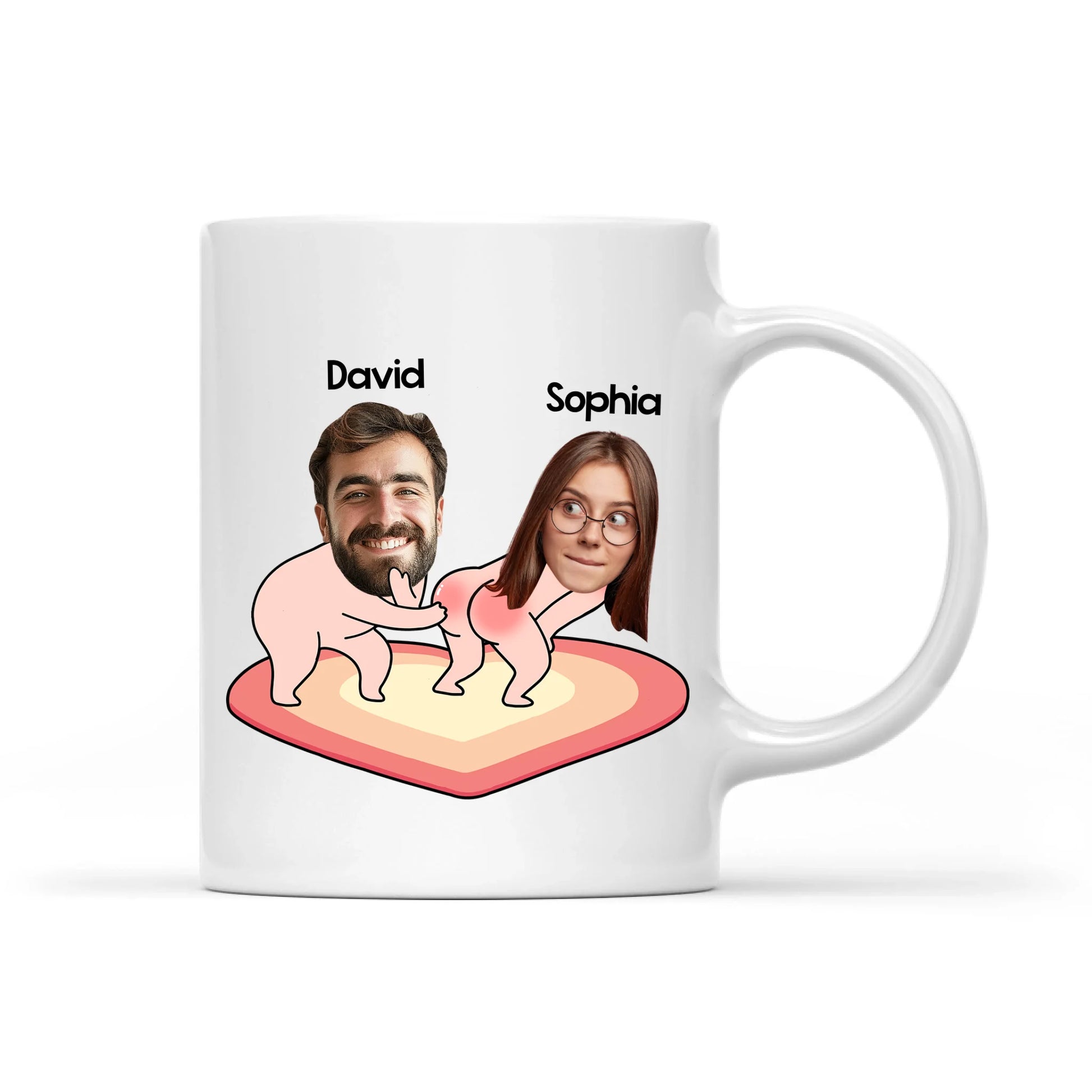 I Drore You And Love Every Part Of You - Personalized Mug, Custom Choo