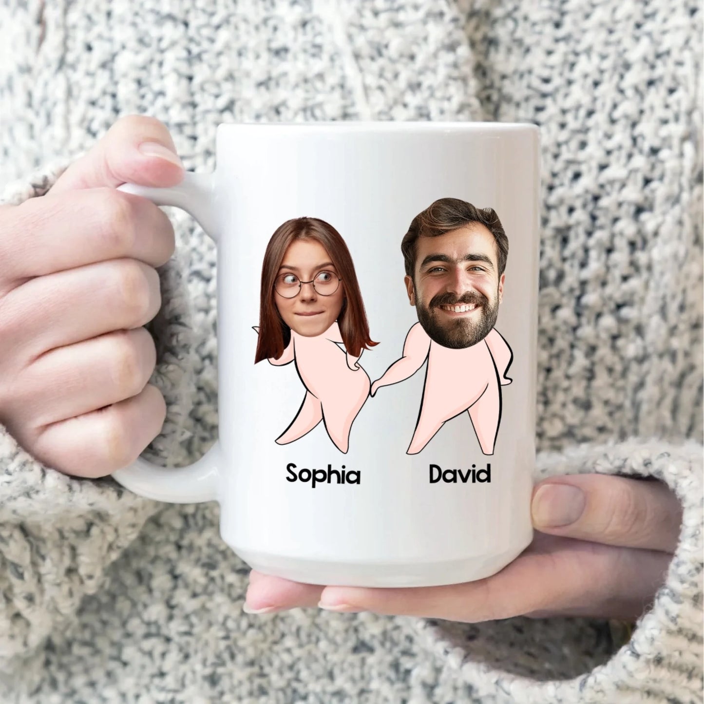 I Drore You And Love Every Part Of You - Personalized Mug, Custom Choo