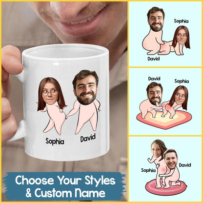 I Drore You And Love Every Part Of You - Personalized Mug, Custom Choo