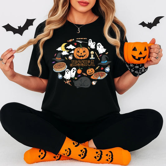 Matching Halloween Shirts – Custom Names for Your Family - Custom Choo