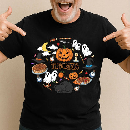 Matching Halloween Shirts – Custom Names for Your Family - Custom Choo