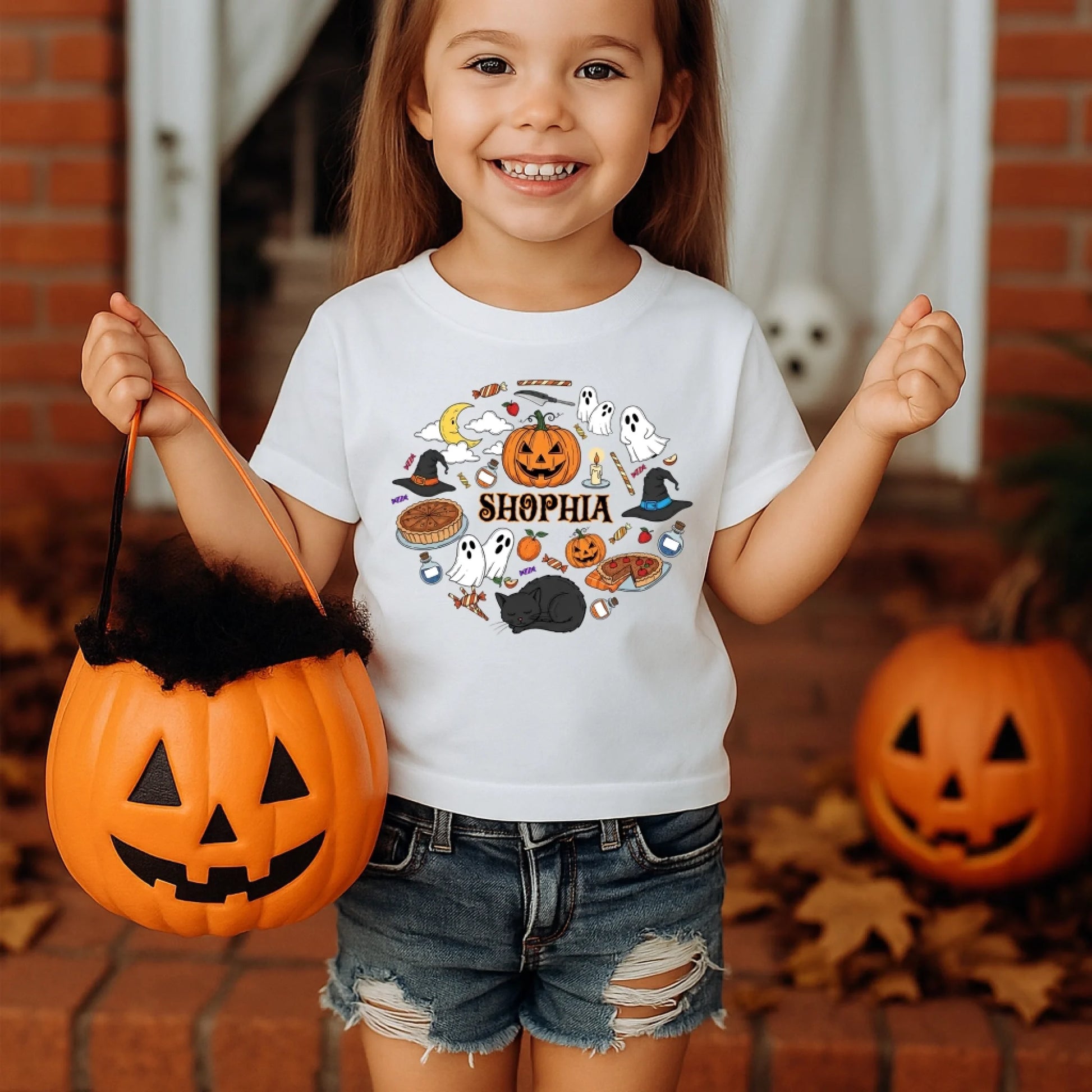 Matching Halloween Shirts – Custom Names for Your Family - Custom Choo