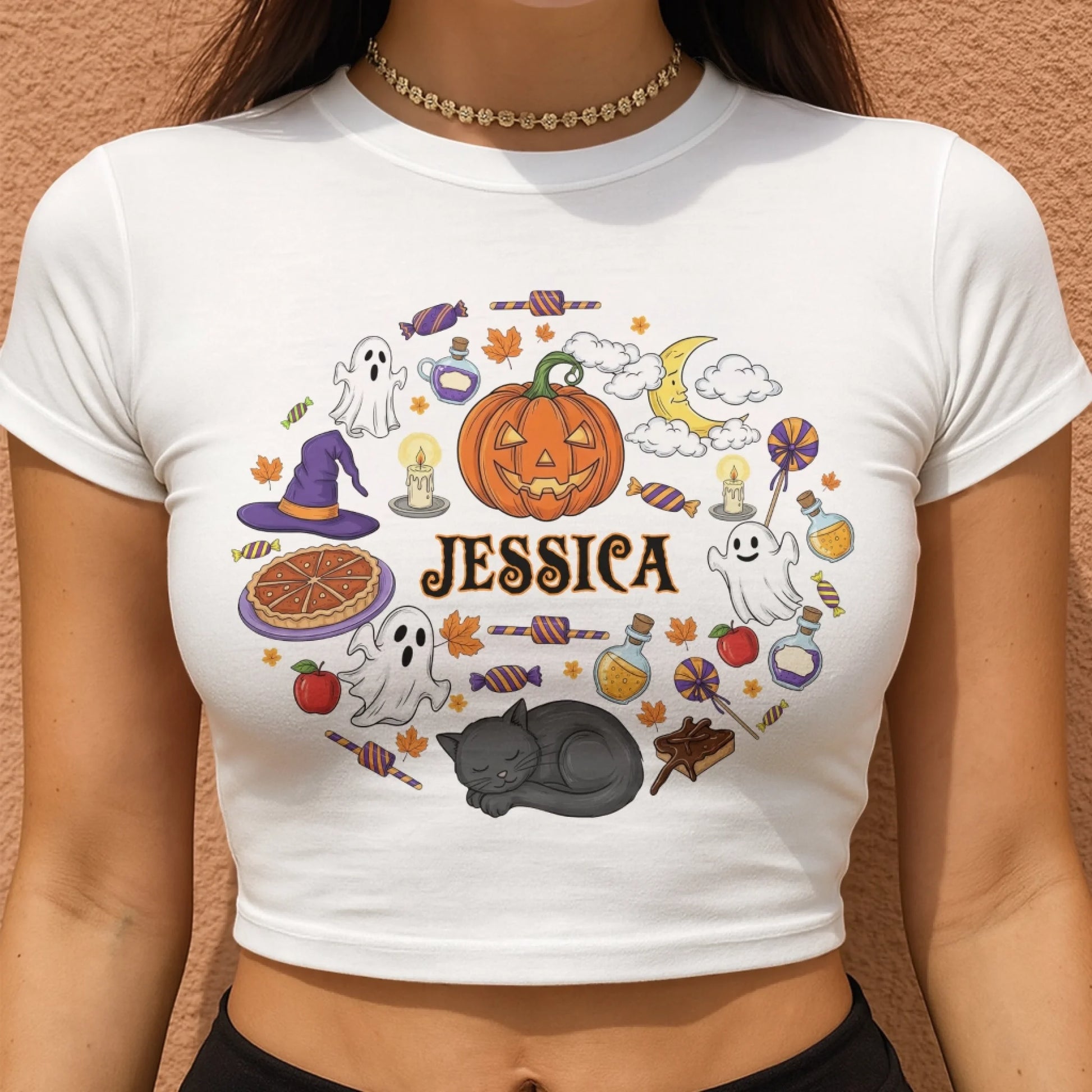 Matching Halloween Shirts – Custom Names for Your Family - Custom Choo