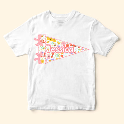 Back To School Shirt For Boy & Girl - Custom Name, Custom Choo
