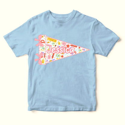 Back To School Shirt For Boy & Girl - Custom Name, Custom Choo