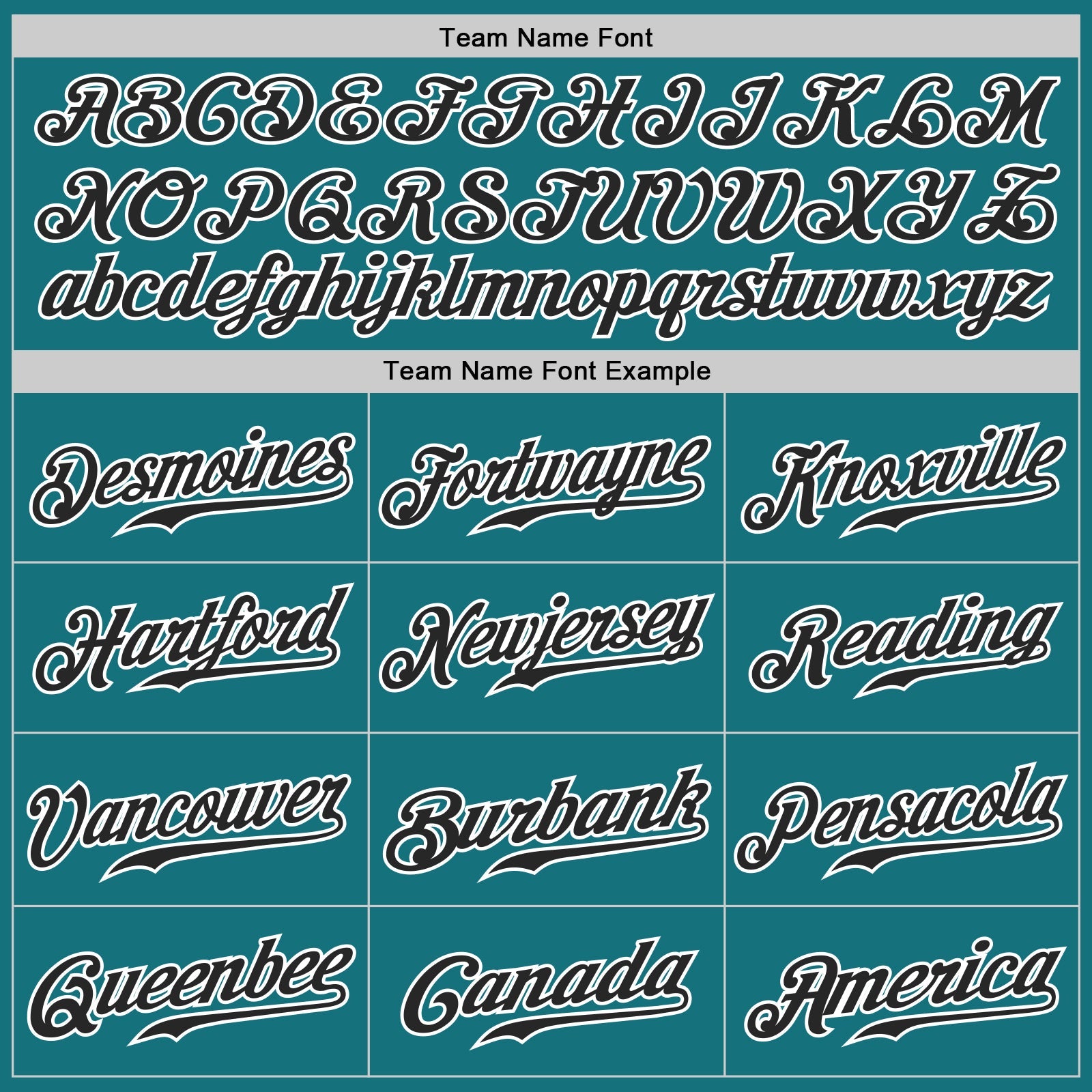 Custom Teal Black Pinstripe Black-White Authentic Baseball Jersey