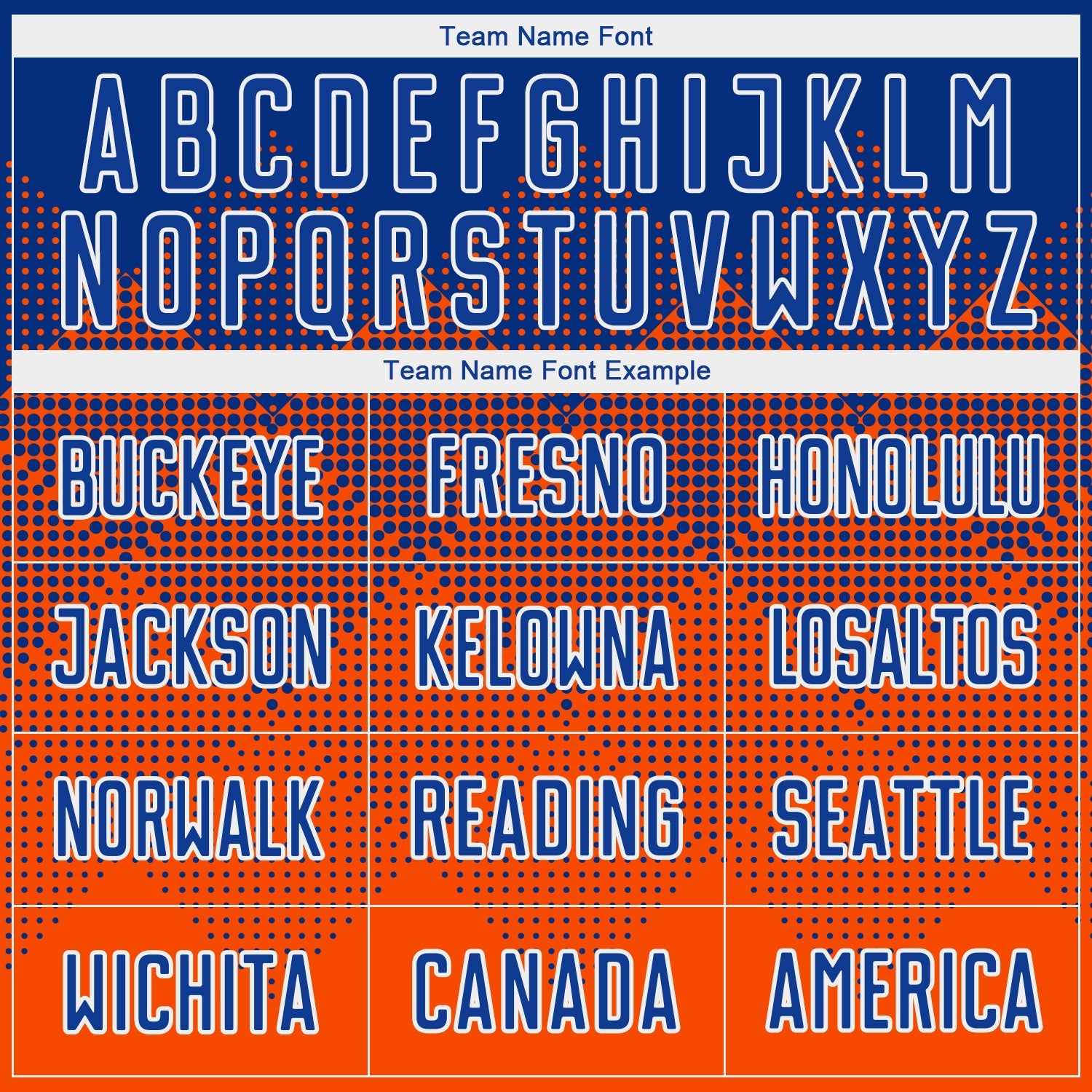 Custom Orange Royal-White Round Neck Sublimation Basketball Uniform Jersey
