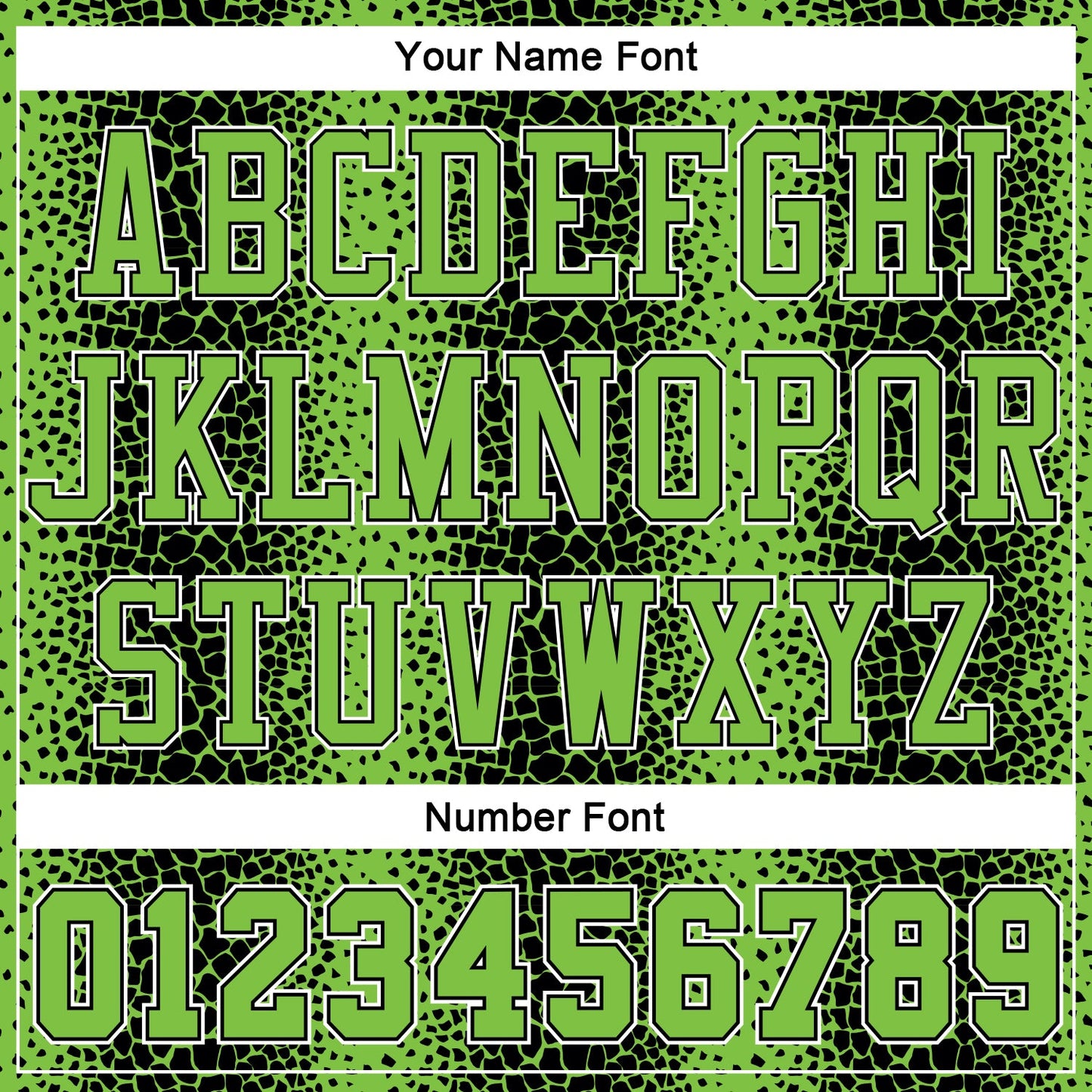 Custom Black Neon Green-White Animal Fur Print Round Neck Sublimation Basketball Uniform Jersey