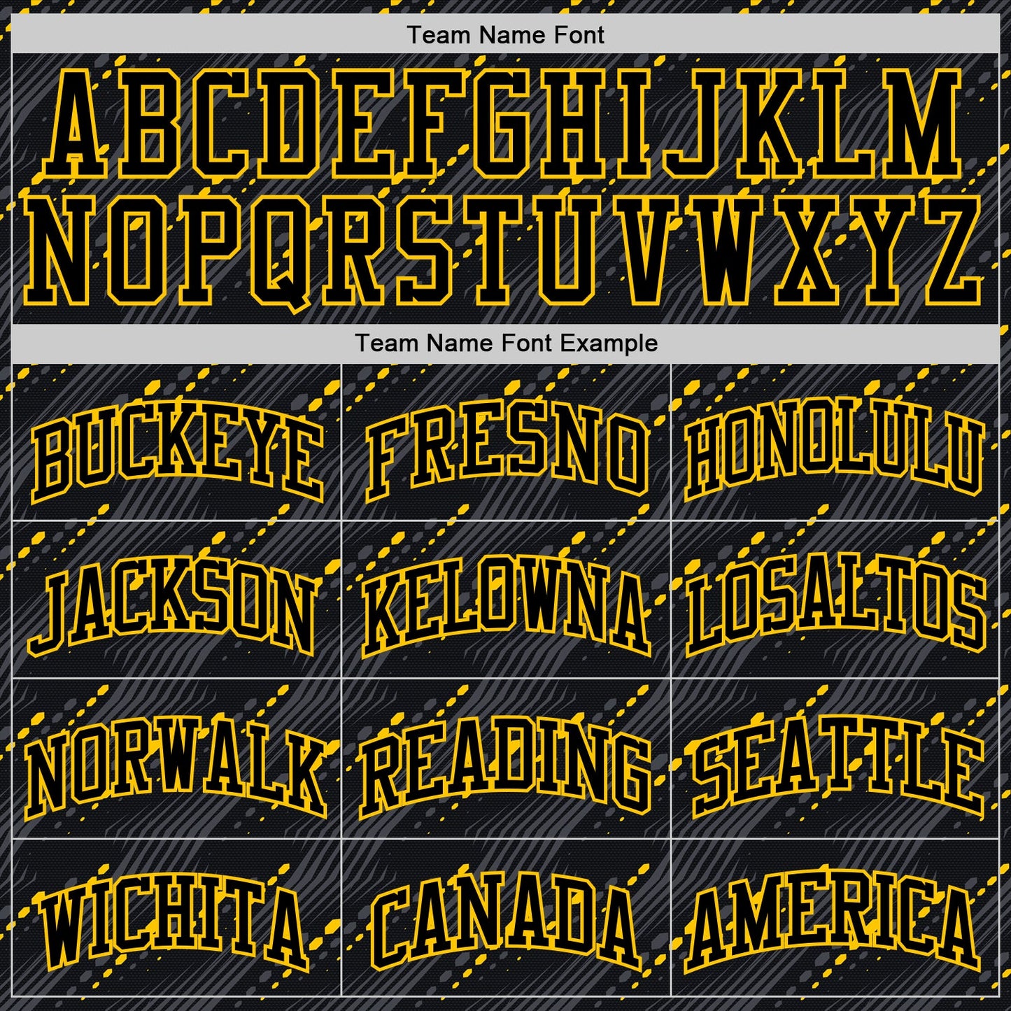 Custom Black Yellow Slant Lines Round Neck Sublimation Basketball Set Jersey