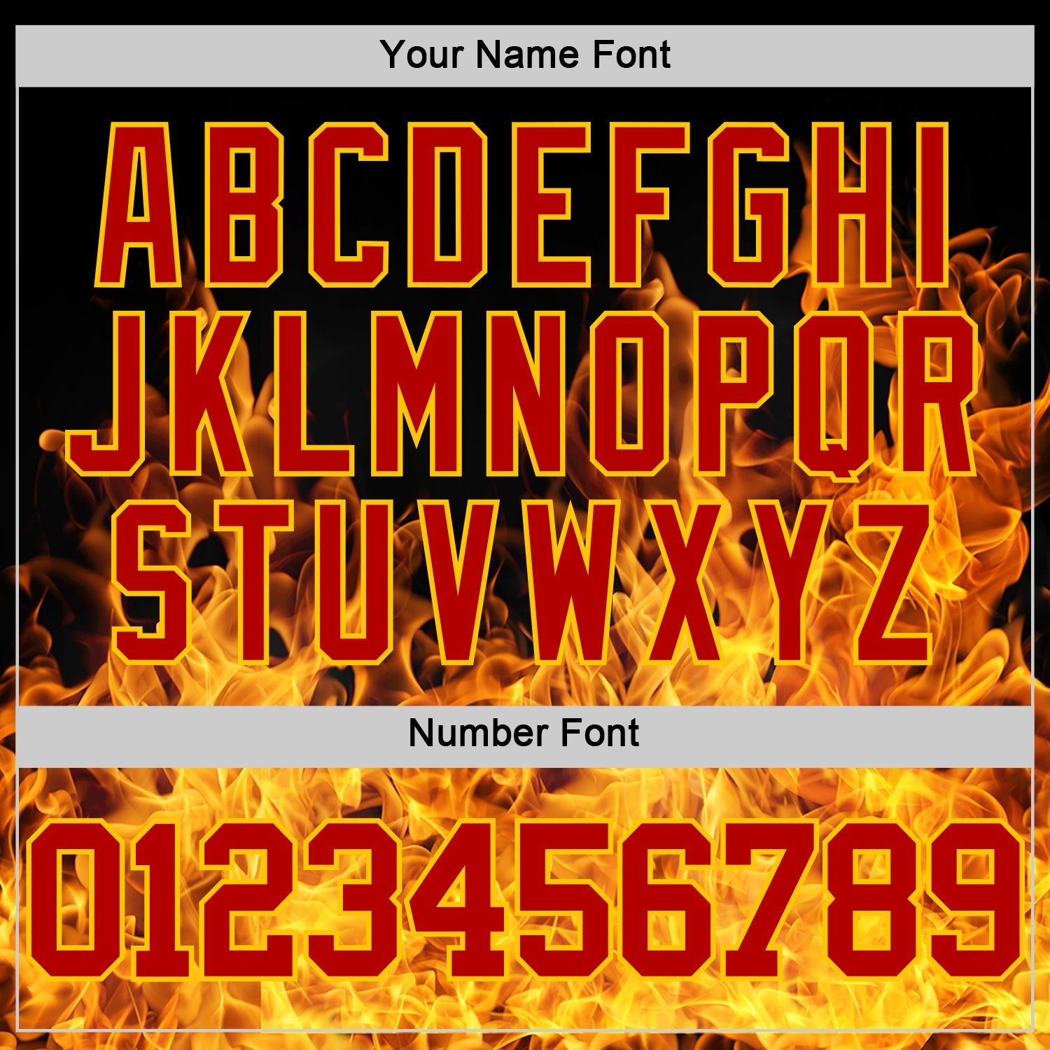 Custom Black Red-Yellow Flame Round Neck Sublimation Basketball Set Jersey