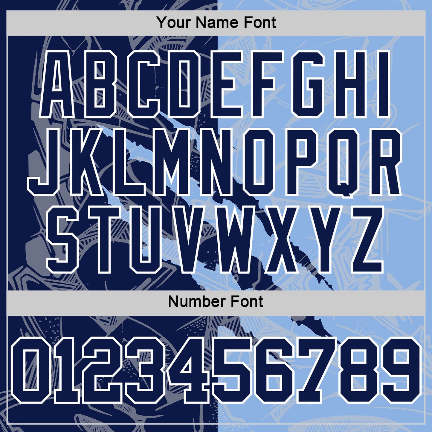 Custom Graffiti Pattern Navy Light Blue-White Scratch Round Neck Sublimation Basketball Set Jersey