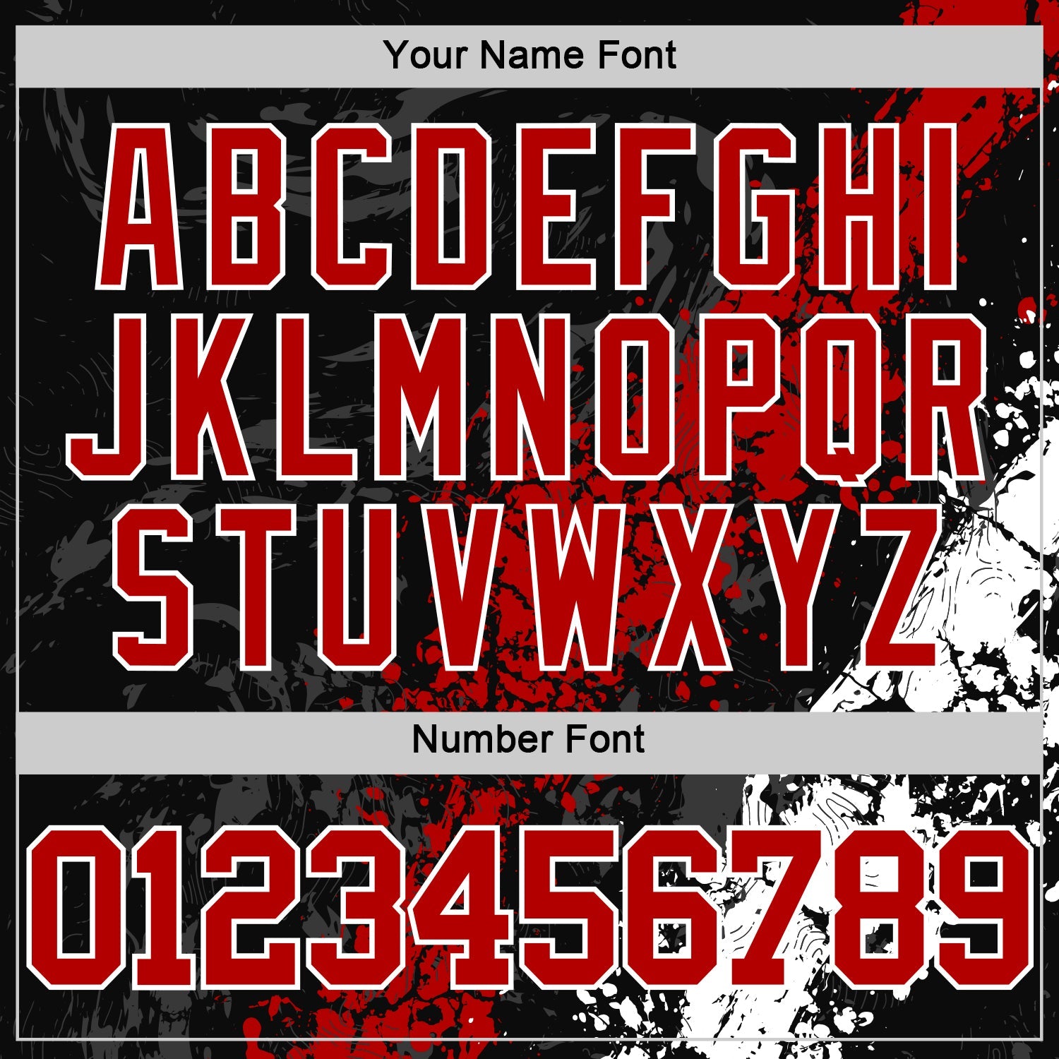 Custom Black Red-White Splash Round Neck Sublimation Basketball Set Jersey