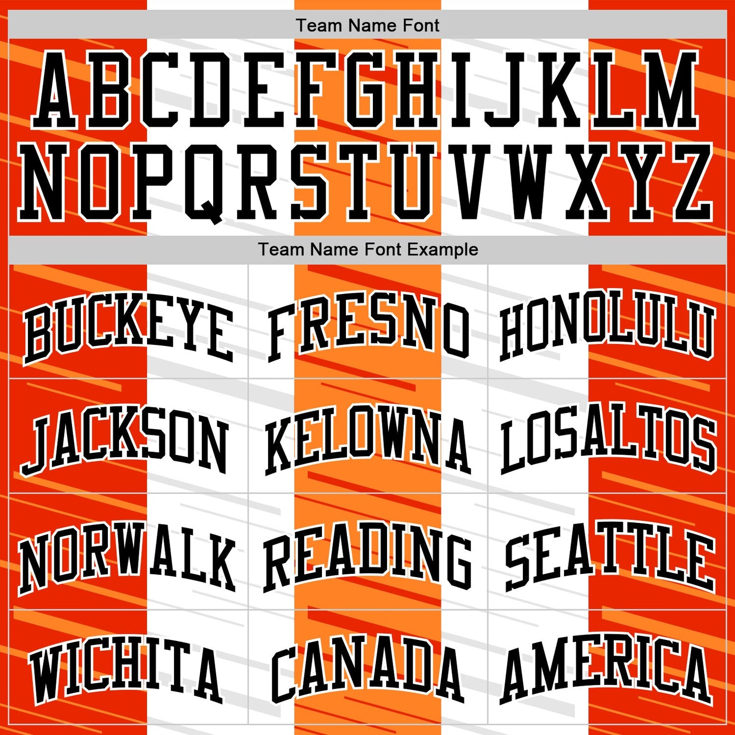Custom White Black-Orange Line Round Neck Sublimation Basketball Set Jersey