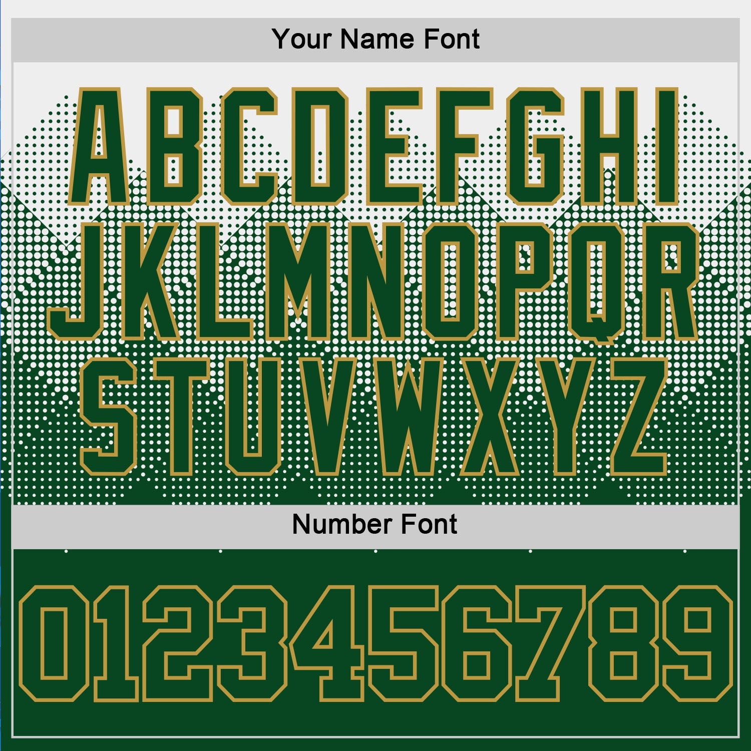 Custom White Green-Old Gold Gradient Square Shapes Round Neck Sublimation Basketball Set Jersey