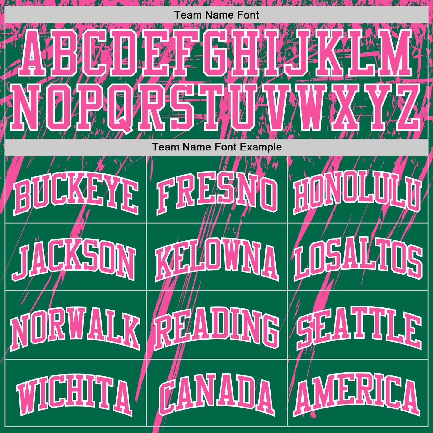 Custom Kelly Green Pink-White Splash Round Neck Sublimation Basketball Set Jersey