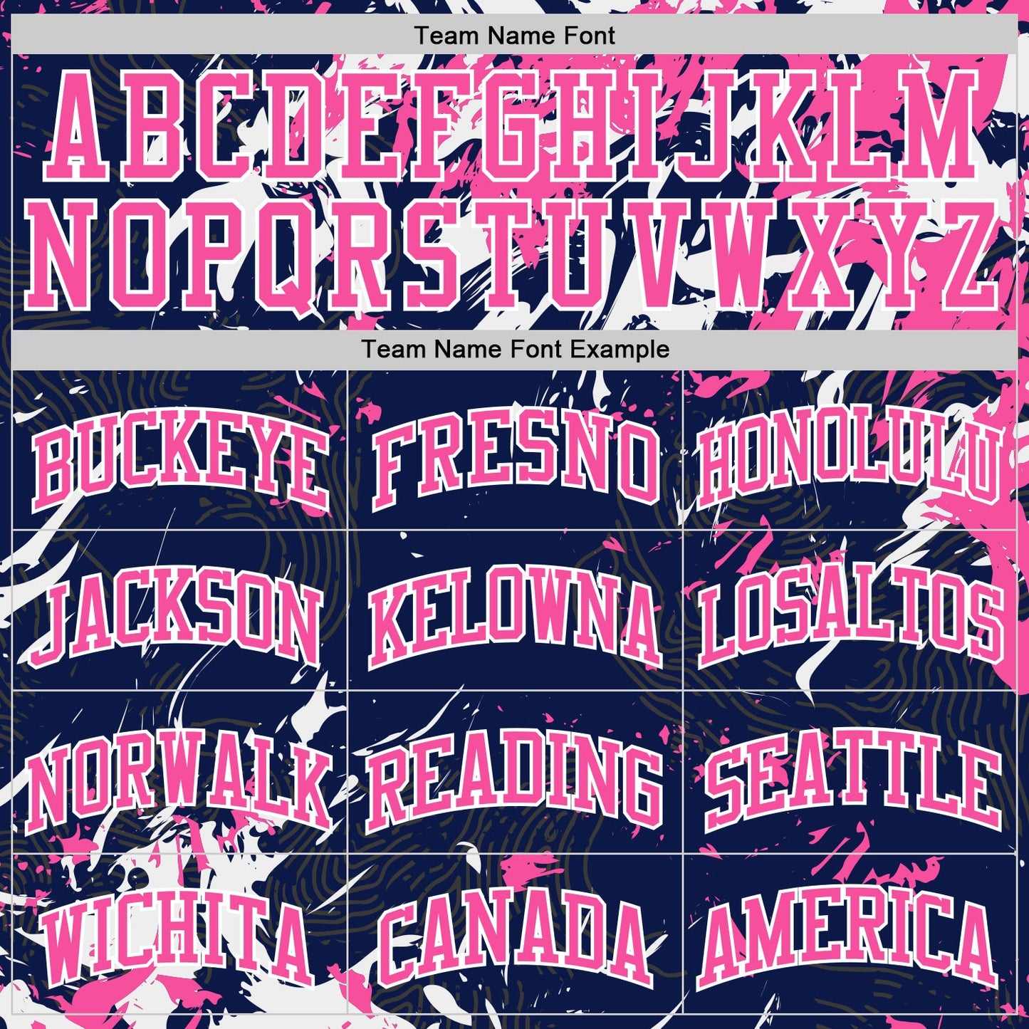 Custom Navy Pink-White Fluid Art Round Neck Sublimation Basketball Set Jersey